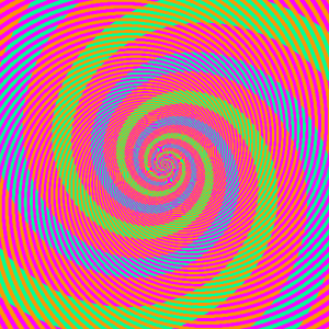 Kitaoka colour illusion